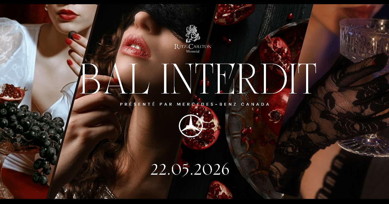 Le Bal Interdit Soirée After Dark Ritz-Carlton Montreal Grand Prix 2026